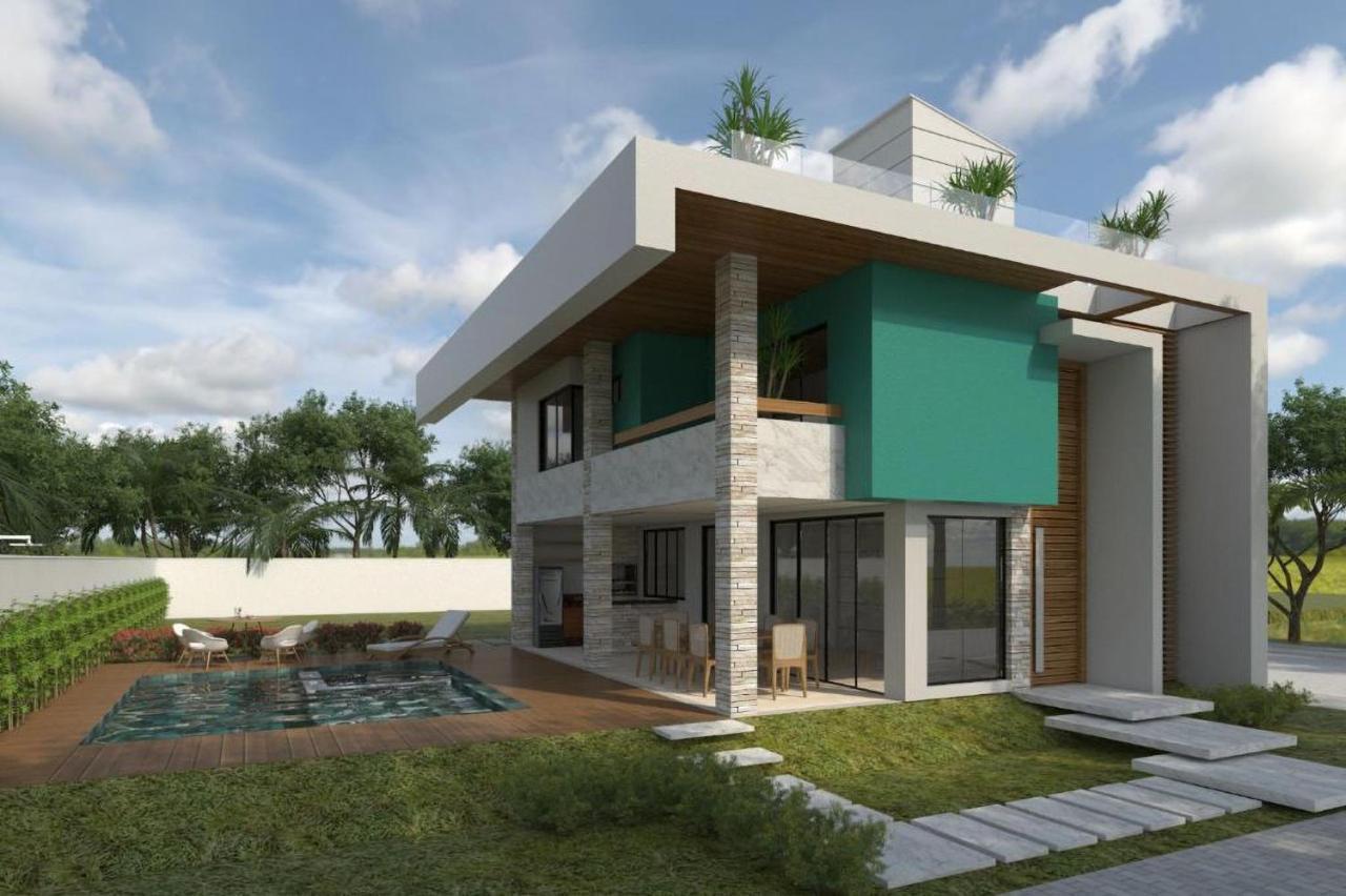 Espetacular Casa De Charme Em Sao Miguel Do Gostoso - Salou Βίλα Εξωτερικό φωτογραφία